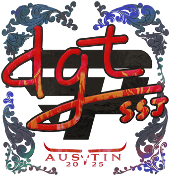 Sticker | dgt (โฮโล) | Austin 2025