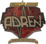 Sticker | AdreN (Gold) | Berlin 2019