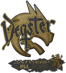 Sticker | degster (Gold) | Antwerp 2022