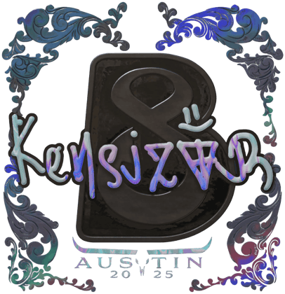 Sticker | kensizor (holográfica) | Austin 2025