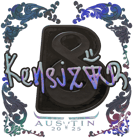 Sticker | kensizor (Holo) | Austin 2025 Sticker | kensizor (Holo) | Austin 2025 image