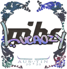 Sticker | Lucaozy (Holo) | Austin 2025 image