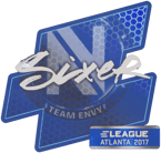 Sticker | SIXER | Atlanta 2017 image