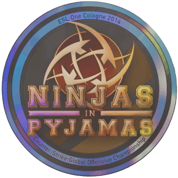 Sticker | Ninjas in Pyjamas (โฮโล) | Cologne 2014