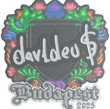 ステッカー | dav1deuS (刺繍) | Budapest 2025