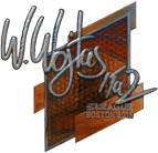 Sticker | TaZ (Foil) | Boston 2018 image