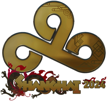 Sticker | Cloud9 (kulta) | Shanghai 2024
