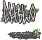 Sticker | chelo (Glitter) | Antwerp 2022 image