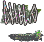 Sticker | chelo (Glitter) | Antwerp 2022