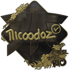 Sticker | nicoodoz (Gold) | Rio 2022 image