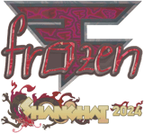 Sticker | frozen (Holo) | Shanghai 2024