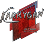 Sticker | karrigan (Foil) | Boston 2018 image