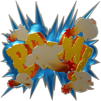 Sticker | 砰(閃亮)