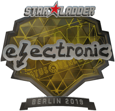 Sticker | electronic (reflectante) | Berlín 2019