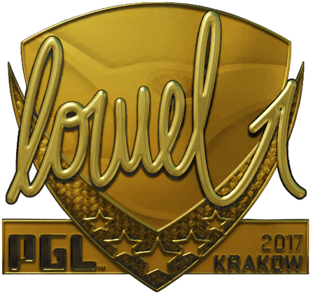 Sticker | loWel (Vàng) | Krakow 2017