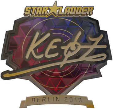 Adesivo | Keoz (Dourado) | Berlim 2019