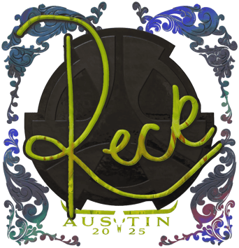 Sticker | reck (ホログラム) | Austin 2025