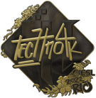 Sticker | Techno4K (Gold) | Rio 2022 Sticker | Techno4K (Gold) | Rio 2022 image