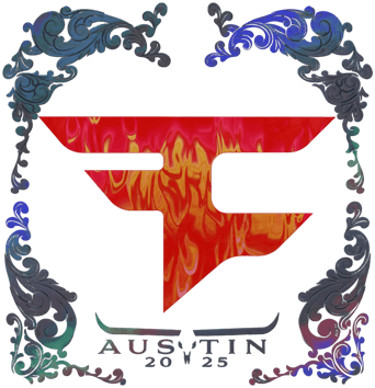 Sticker | FaZe Clan (holo) | Austin 2025