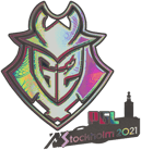 Sticker | G2 Esports (Holo) | Stockholm 2021 image