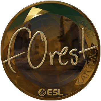 Sticker | f0rest (ทอง) | Katowice 2019