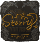 Sticker | Starry (Foil) | Austin 2025 Sticker | Starry (Foil) | Austin 2025 image