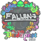 Sticker | FalleN (Holo) | Budapest 2025 Sticker | FalleN (Holo) | Budapest 2025 image