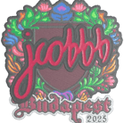 Sticker | jcobbb (Embroidered) | Budapest 2025 Sticker | jcobbb (Embroidered) | Budapest 2025 image