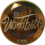 Sticker | WorldEdit (Gold) | Katowice 2019