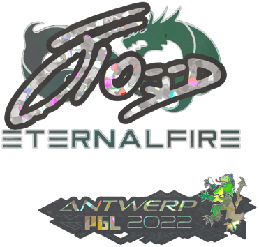 Sticker | xfl0ud（闪耀） | 2022年安特卫普锦标赛