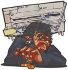 Sticker | Cursed Penmanship image