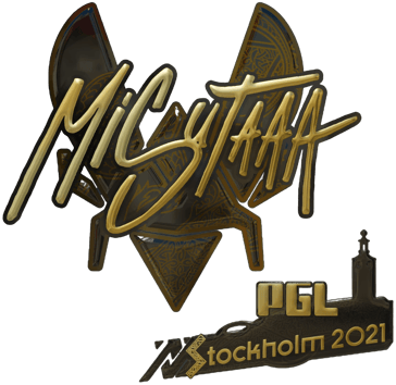 Sticker | misutaaa (ゴールド) | Stockholm 2021