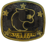 Sticker | FURIA (Gold) | Austin 2025