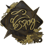 Sticker | es3tag (Gold) | Rio 2022