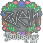 Sticker | zweih (Embroidered) | Budapest 2025 Sticker | zweih (Embroidered) | Budapest 2025 image