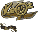 Sticker | Keoz (Gold) | Paris 2023 image