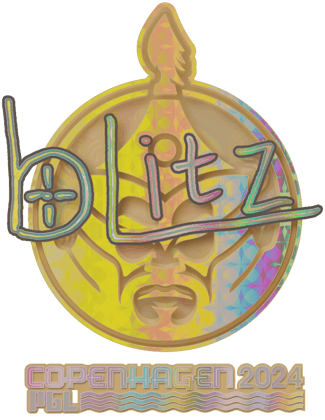 Sticker | bLitz (Holo) | Kopenhagen 2024