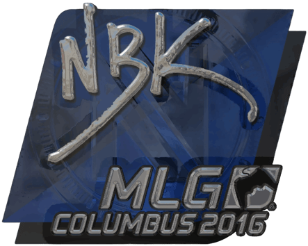 Sticker | NBK-（閃亮）| MLG Columbus 2016