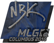 Sticker | NBK- (Foil) | MLG Columbus 2016