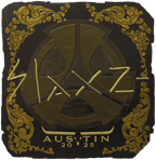 Sticker | slaxz- (Gold) | Austin 2025