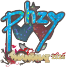Sticker | phzy (Glitter) | Shanghai 2024 image