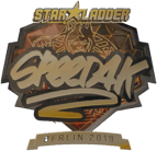 Sticker | speed4k (Gold) | Berlin 2019 image