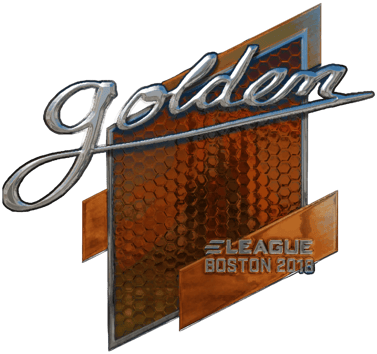 Sticker | Golden (ฟอยล์) | Boston 2018