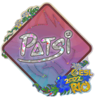 Sticker | Patsi (Glitter) | Rio 2022 image