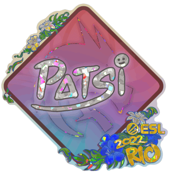 Sticker | Patsi (scintillant) | Rio 2022