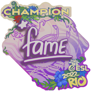 Sticker | fame (campeón) | Río 2022
