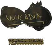 Sticker | Wicadia (Gold) | Copenhagen 2024