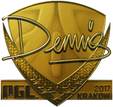 Sticker | dennis (Vàng) | Krakow 2017