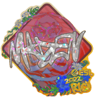 Sticker | maden (Glitter) | Rio 2022 image