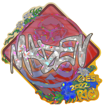 Sticker | maden (purpurina) | Río 2022